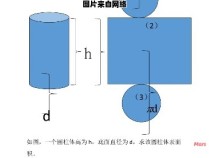 圆柱体体积计算公式中直径和周长的关系