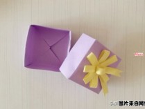 折叠简易纸盒子的方法，轻松制作盖子