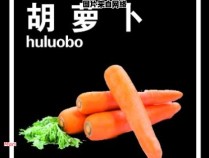 胡萝卜的拼音该如何发音？
