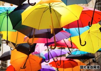 彩纸伞的款式搭配技巧和有效保养方法 彩纸伞图片