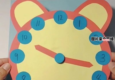 儿童动手制作个性化时钟的方法