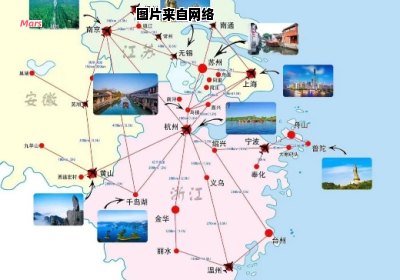 华东五城市旅游景点线路图大揭秘