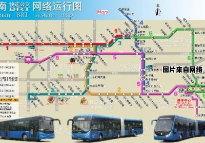 济南BRT5号线公交车线路规划