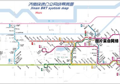 济南BRT5号线公交车线路规划